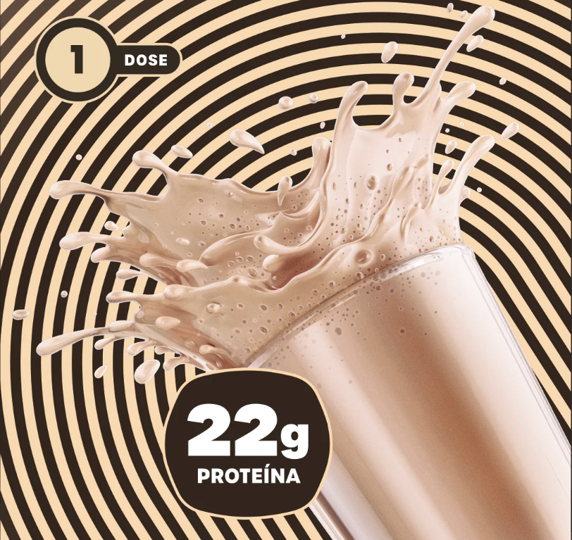 Bold Whey Protein Sachê Milkshake de Baunilha  Suplemento Proteico Original