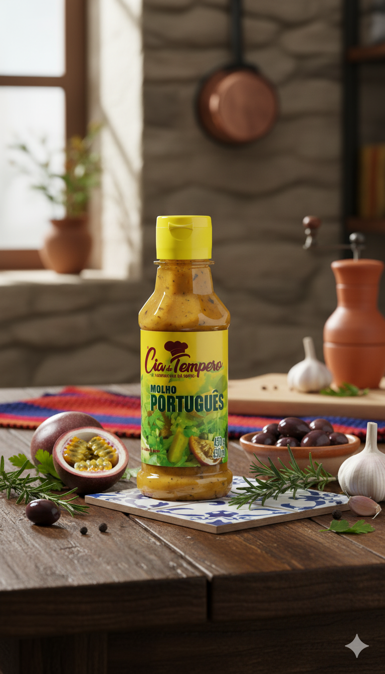 Molho Português - CIA DO TEMPERO