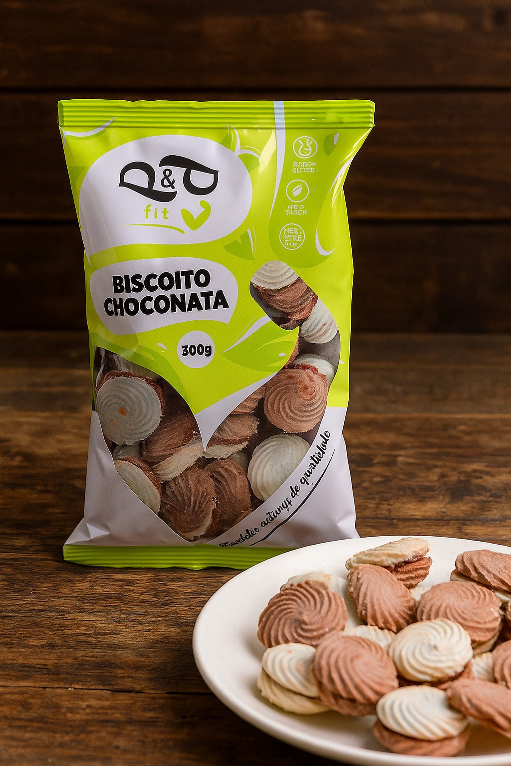 Biscoito Amanteigado Choconata P&P