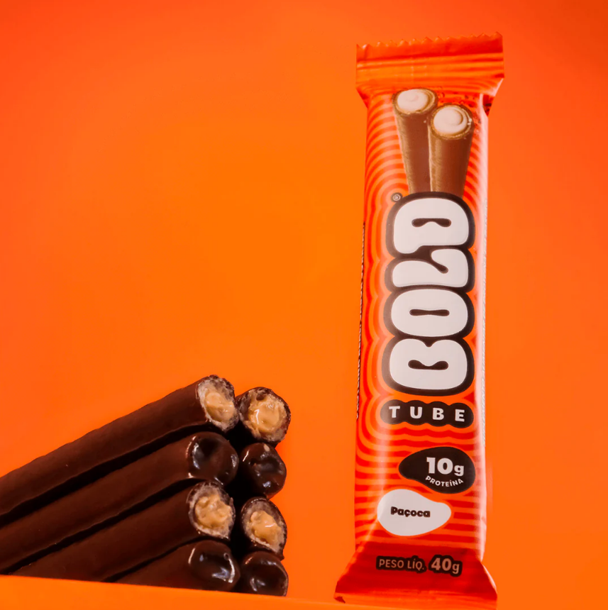 Barra de Proteína BOLD Tube Unidade - Paçoca