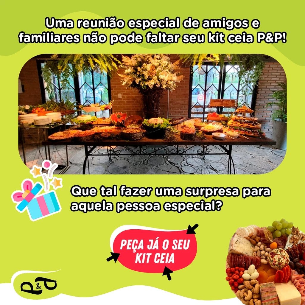 Holiday Feast Kit – Walnuts, Cashews, Almonds, Peanuts, Apricots, Hazelnuts – Christmas Feast Combo – P&P